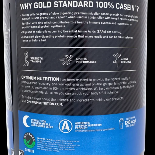100 % Gold Standard Casein 908 G, Proteinpulver