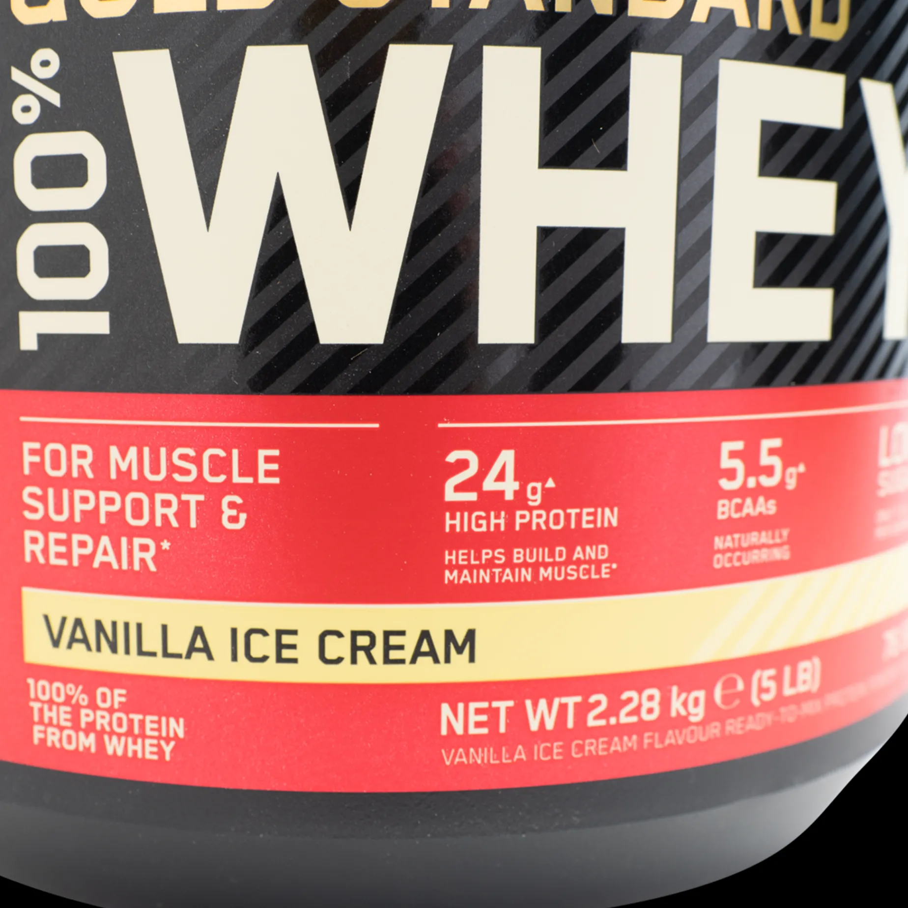 100 % Vassle Gold Standard 2270 G, Proteinpulver