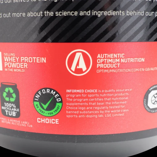 100 % Vassle Gold Standard 2270 G, Proteinpulver