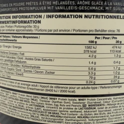 100 % Vassle Gold Standard 2270 G, Proteinpulver