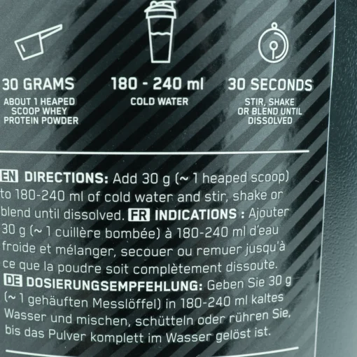 100 % Vassle Gold Standard 2270 G, Proteinpulver