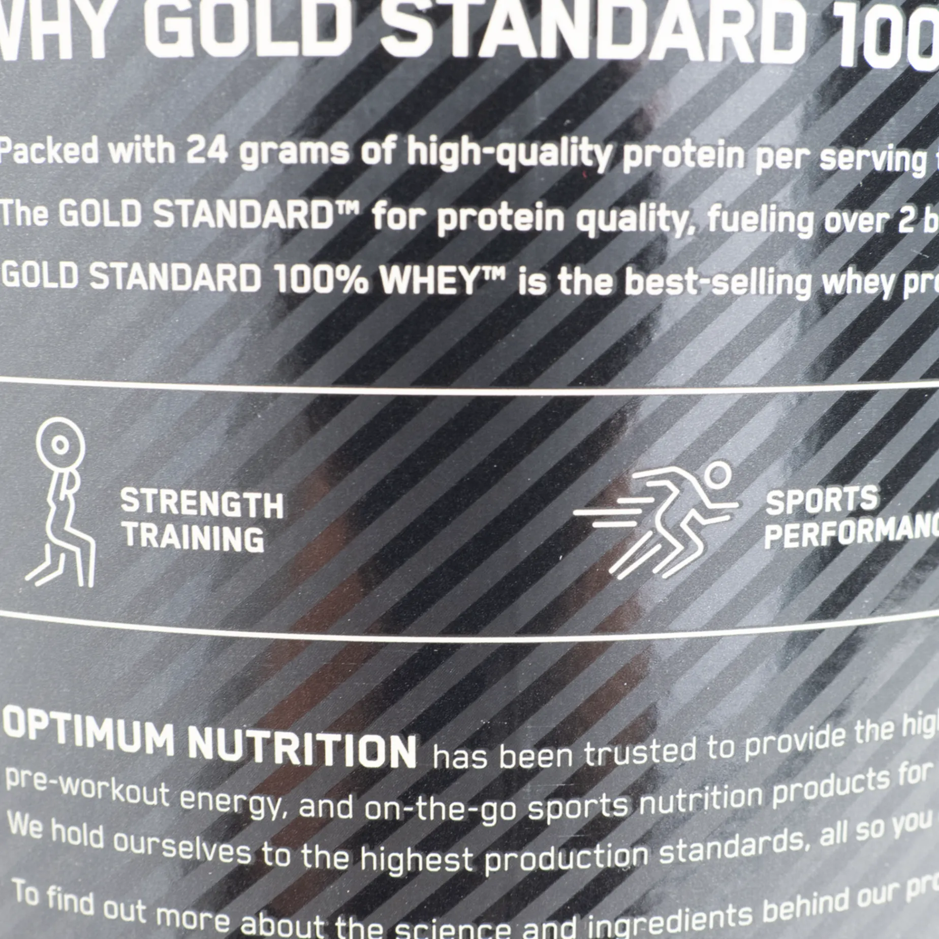 100 % Vassle Gold Standard 2270 G, Proteinpulver