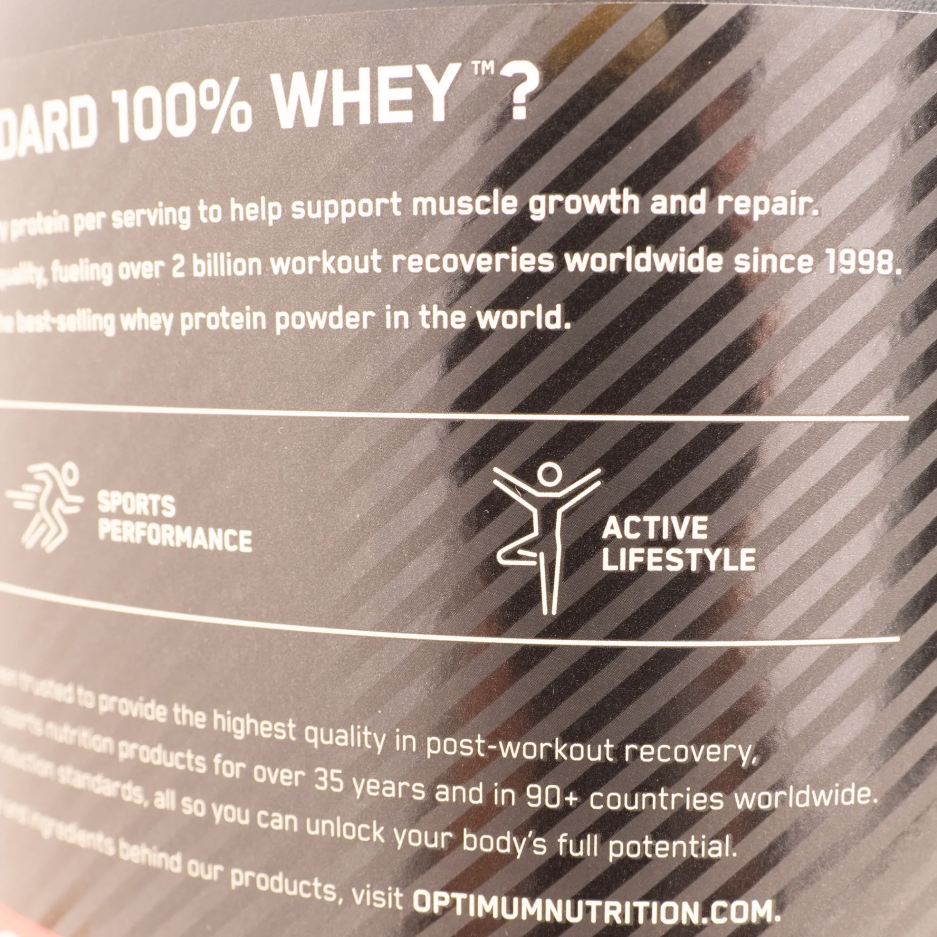 100 % Vassle Gold Standard 2270 G, Proteinpulver