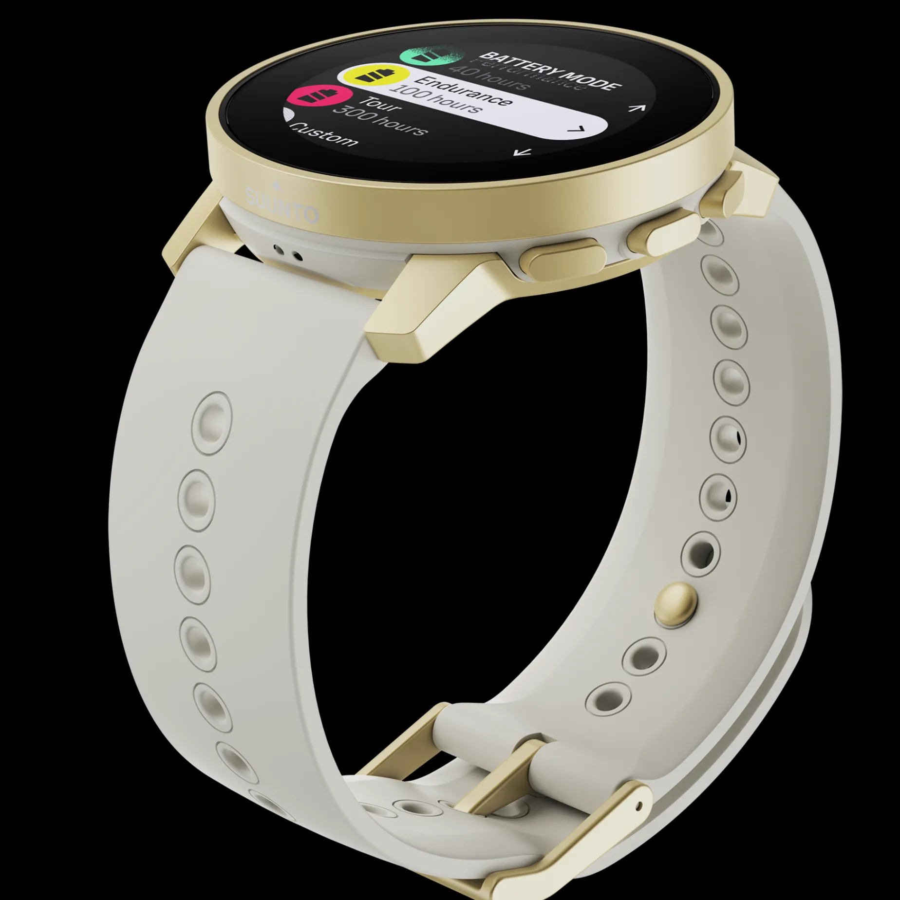 9 Peak Pro Pearl Gold, Multisportklocka Unisex