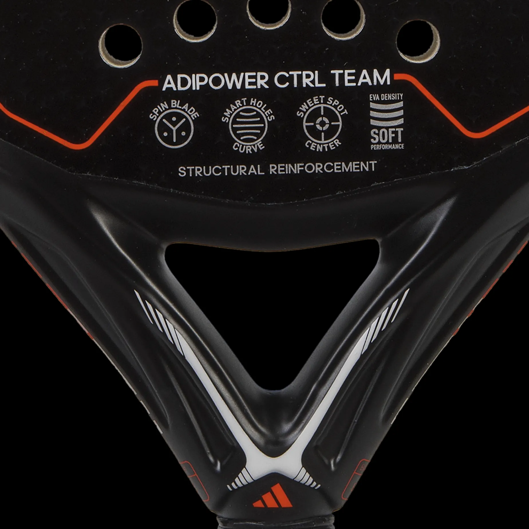 Adipower Ctrl Team, Padelracket Unisex