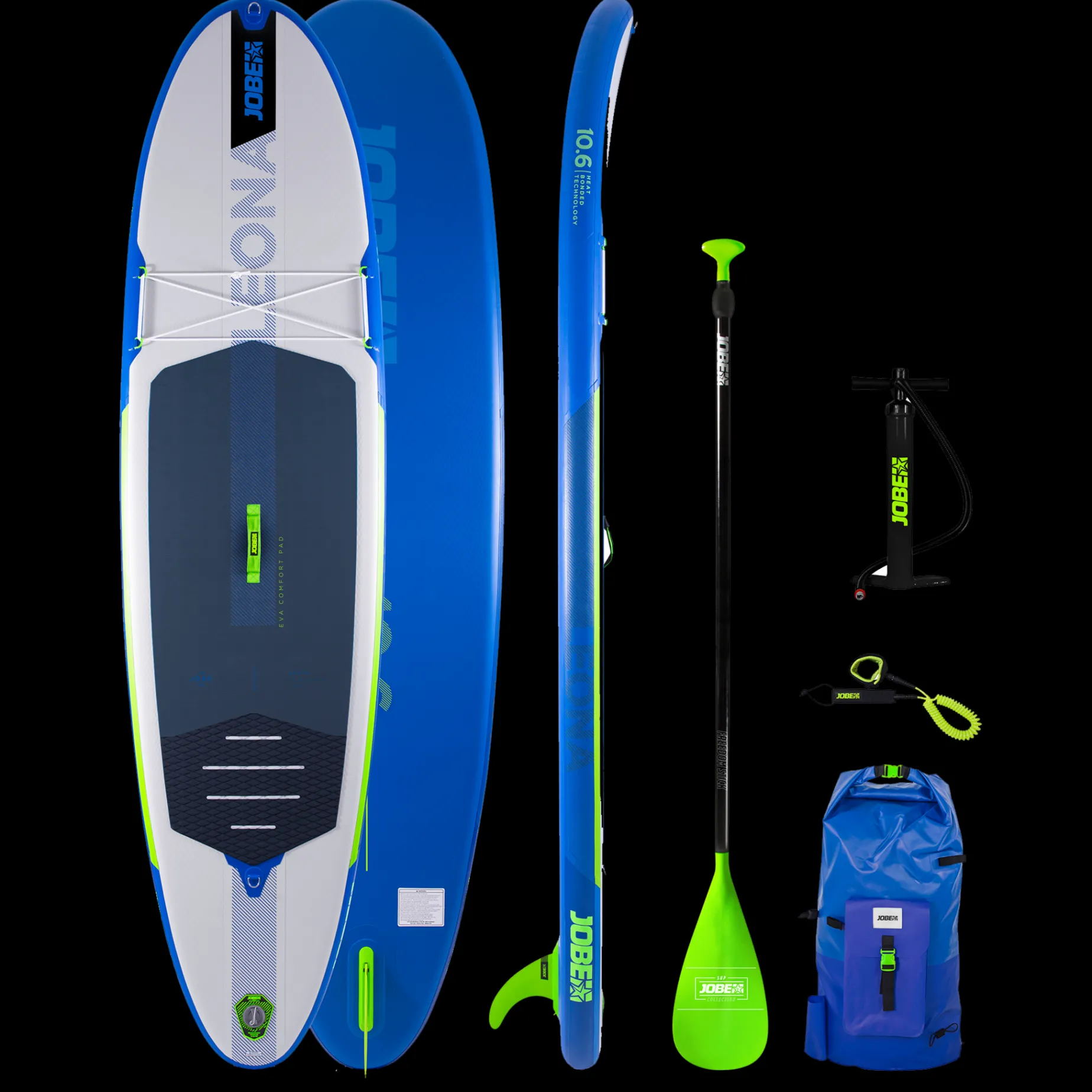 Aero Leona Sup Board 10.6 Package, Paddelbrada Paket