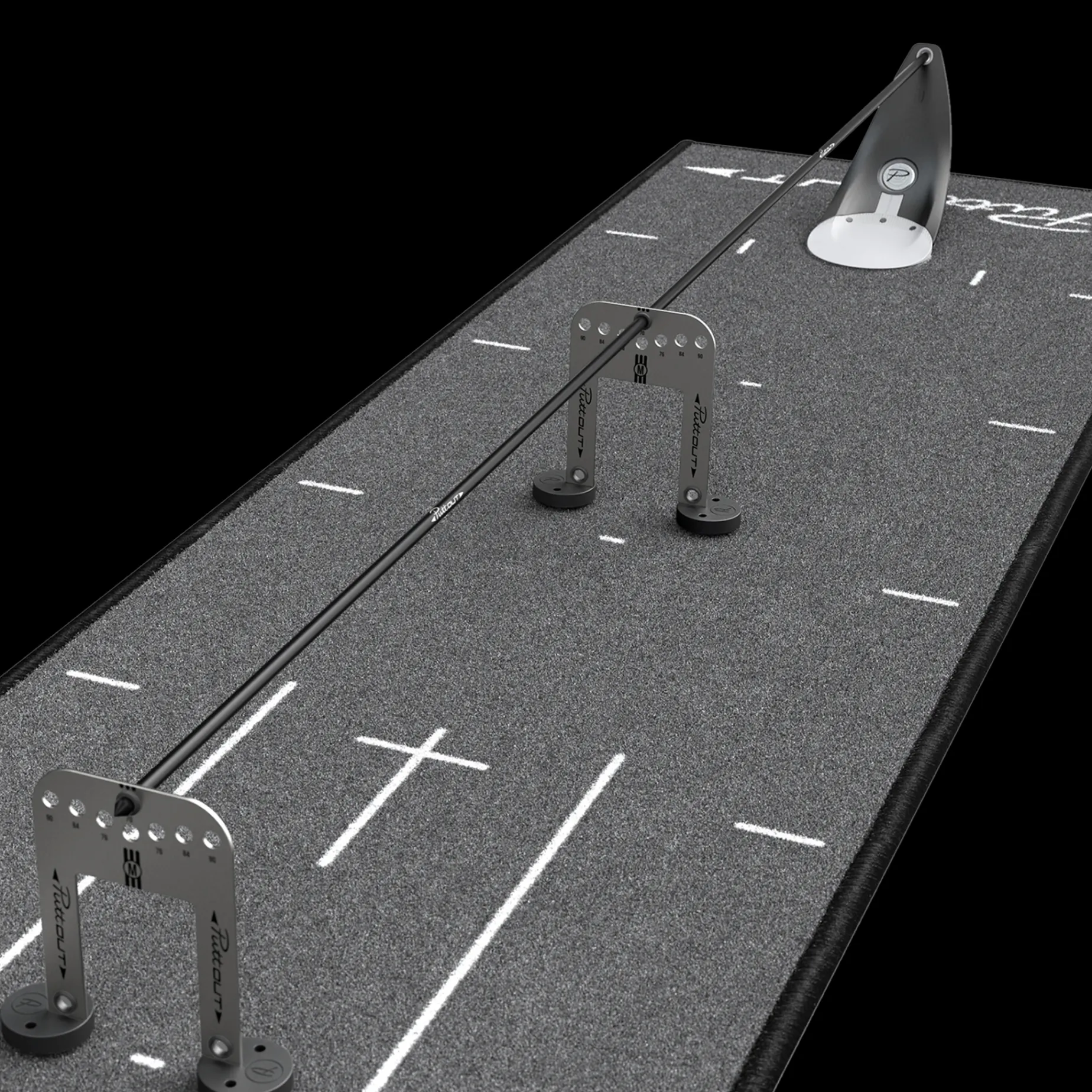 Alignment Stick Set, Puttertranare Golf
