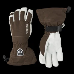 Alpine Glove Army Leather Heli Ski - 5 Finger 22/23