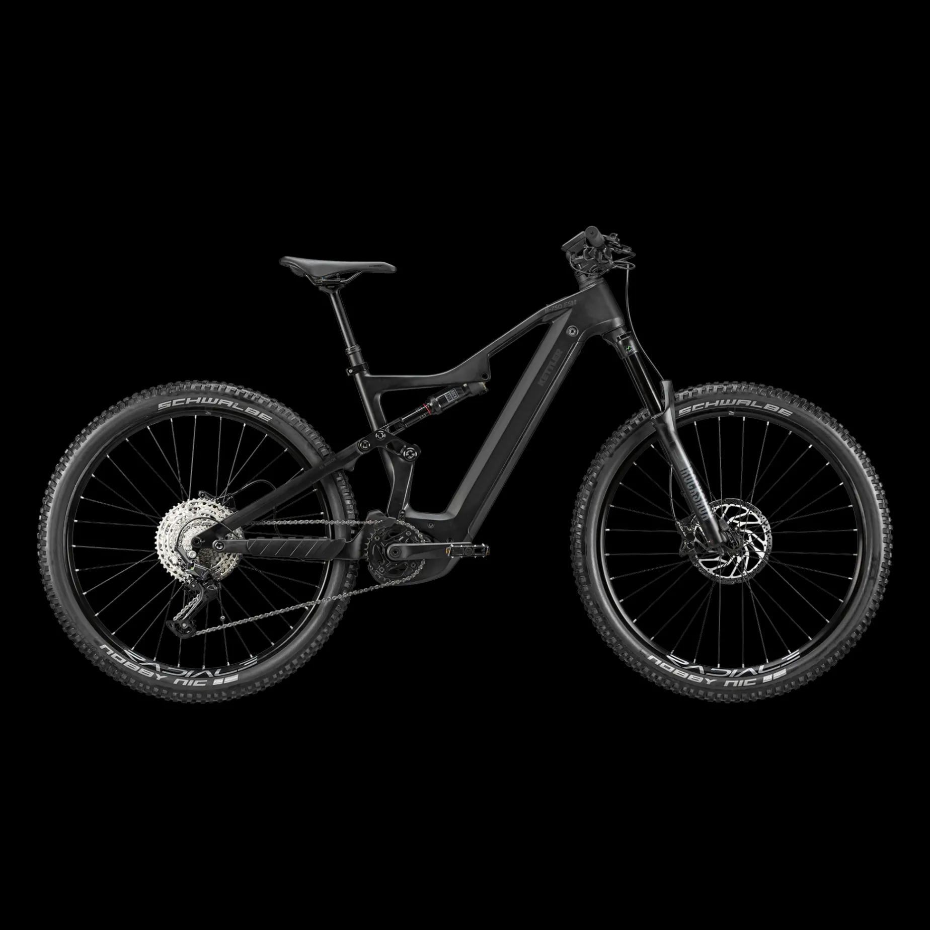 B-750 Full Suspension 1 Cx 85Nm 750Wh, Elektrisk Mountainbike