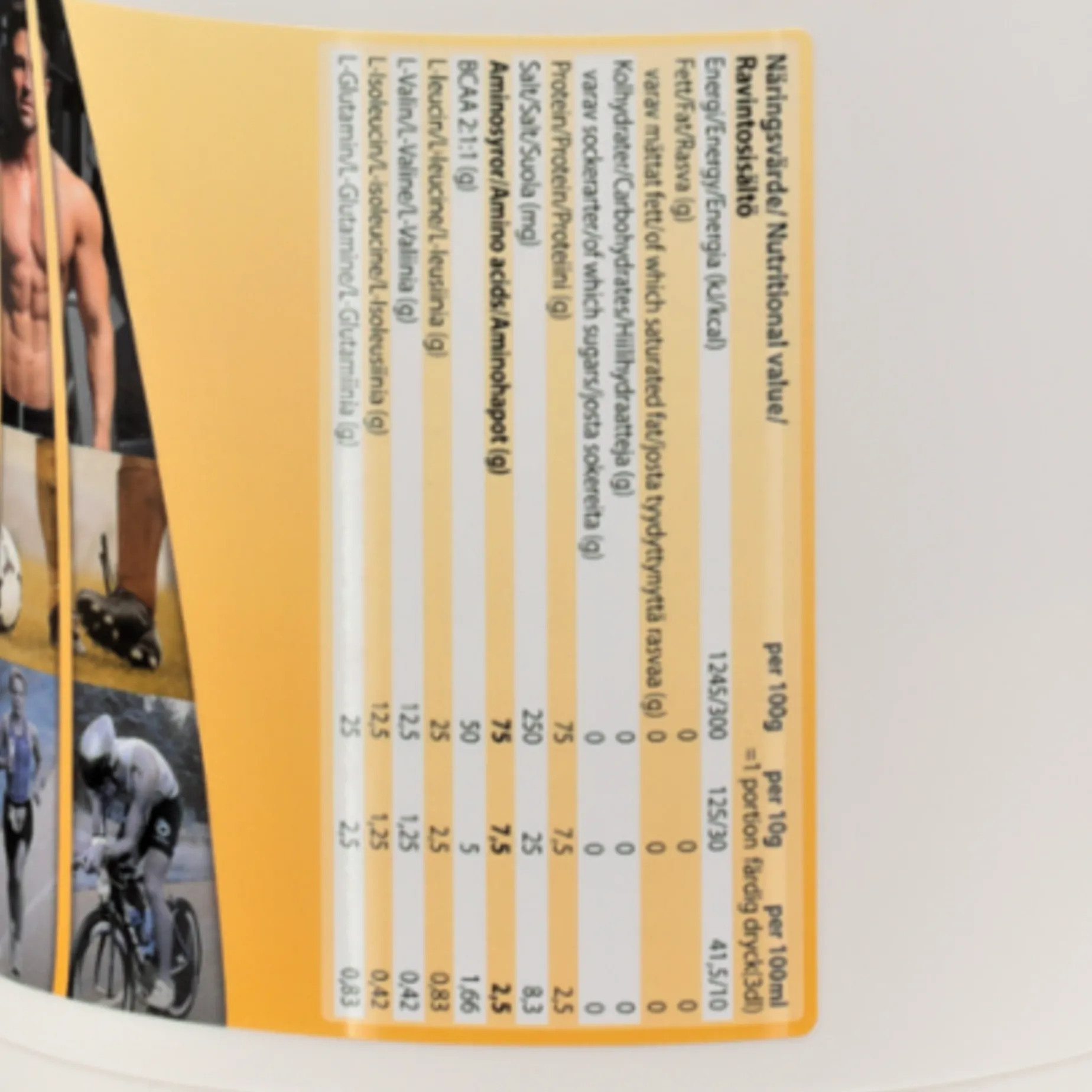 Bcaa Race 500G, Kosttillskott