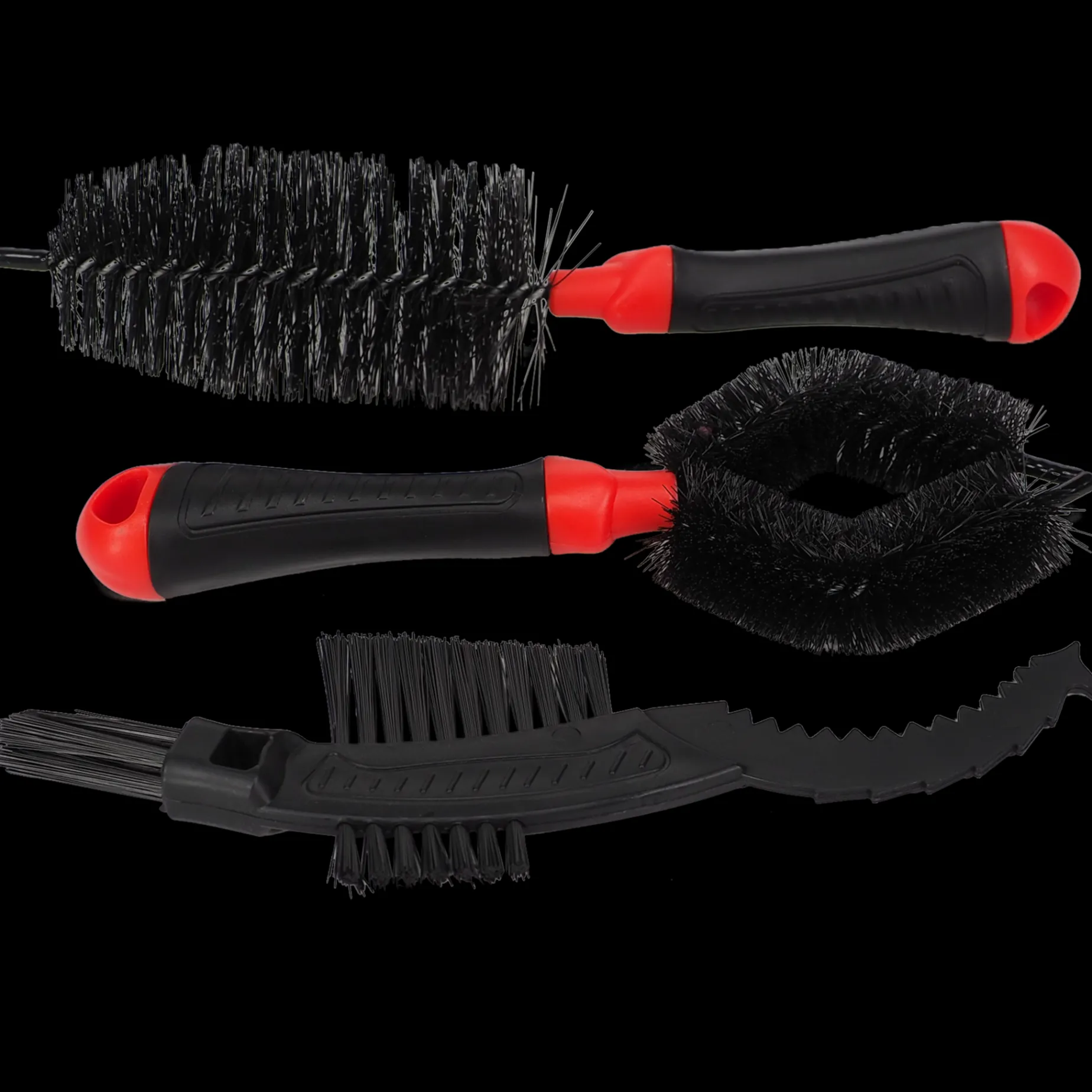 Bike Clean Brush Set, Rengoringsborstar, 3 St.