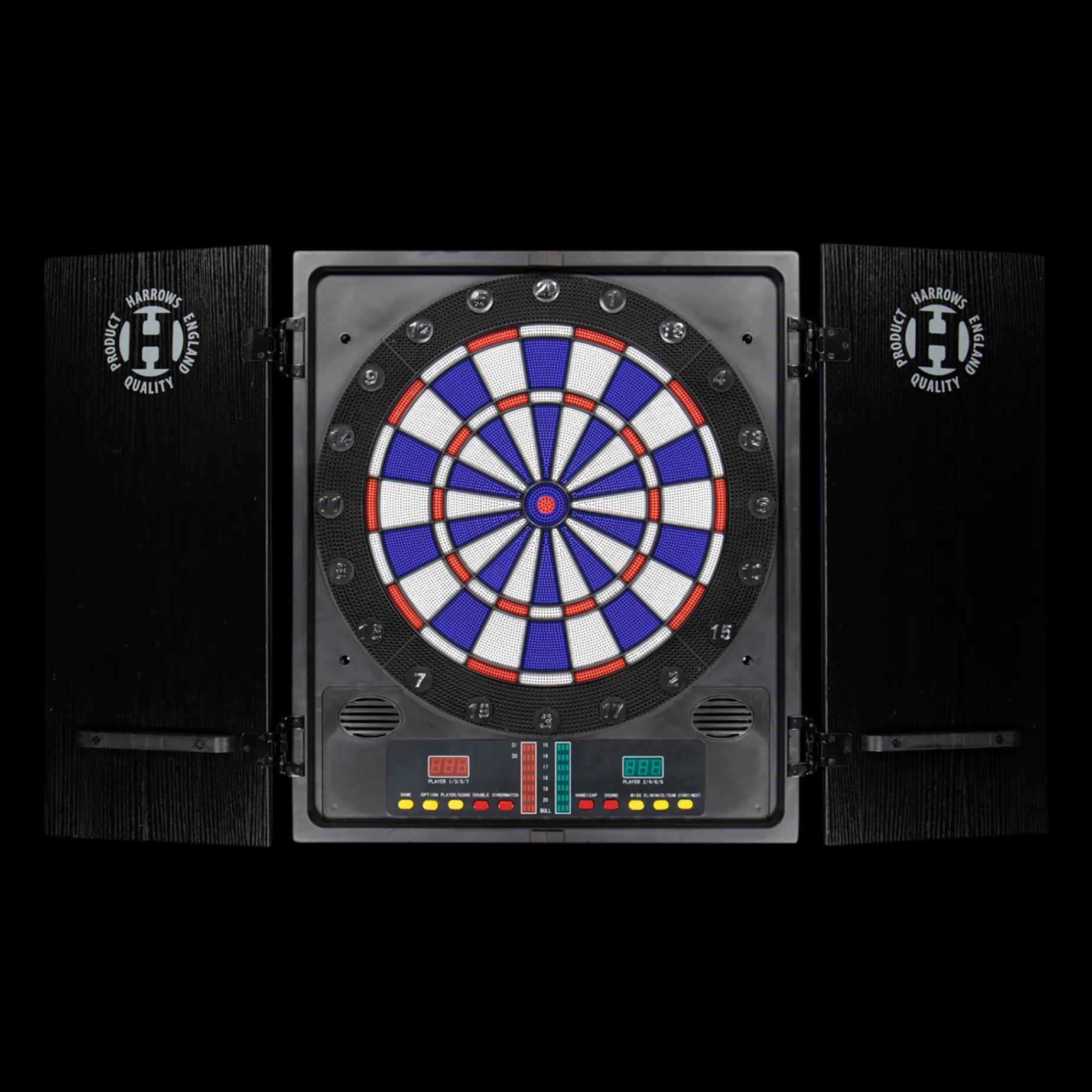 Black Shadow Elec Dart Cabinet Set Ap801, Dartset