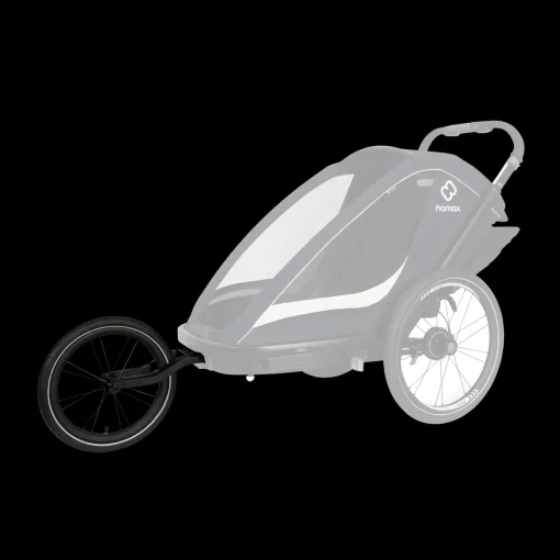 Breeze/Cocoon Jogger Kit, Jogginghjul For Hamax Breeze Cykelvagn, Jogginghjul, Cykelvagn