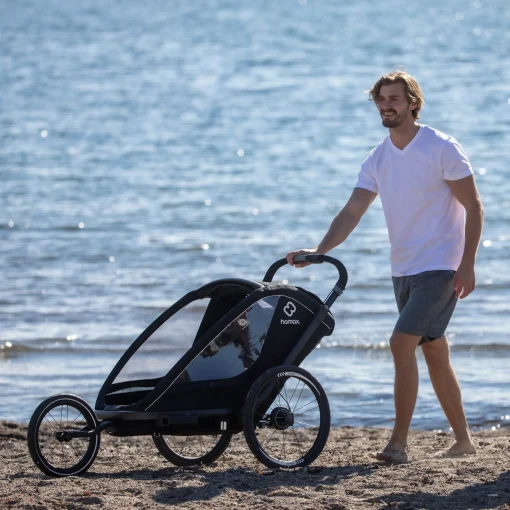 Breeze/Cocoon Jogger Kit, Jogginghjul For Hamax Breeze Cykelvagn, Jogginghjul, Cykelvagn