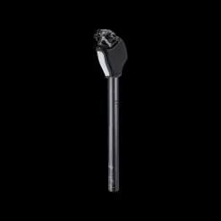 Comfortpost Bsp-41, 27,2 Mm, 400 Mm, Justerbar, Svart, Aluminium, Sadelstolpe Med Dampning