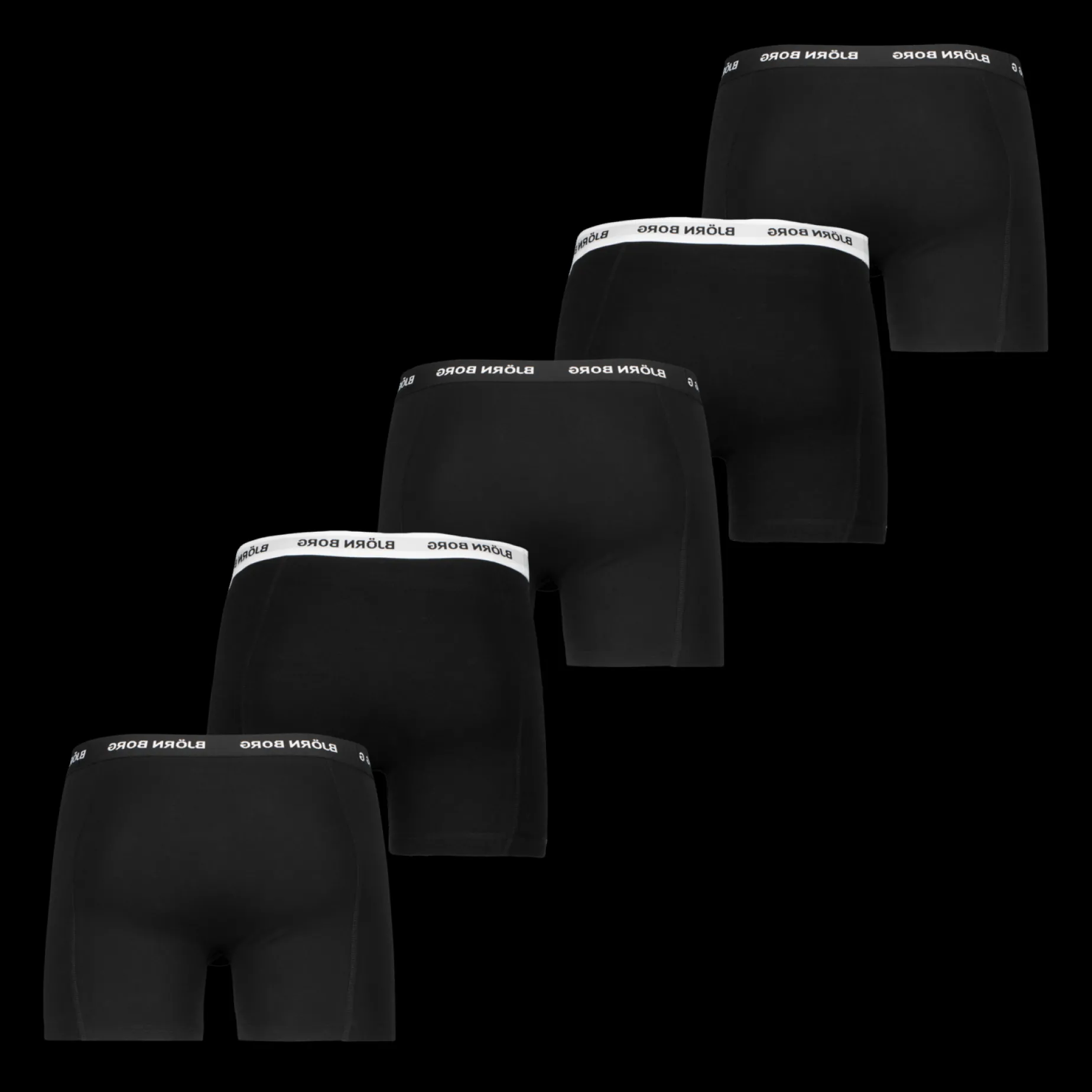 Cotton Stretch Boxer 5 Pk, Boxer Herr