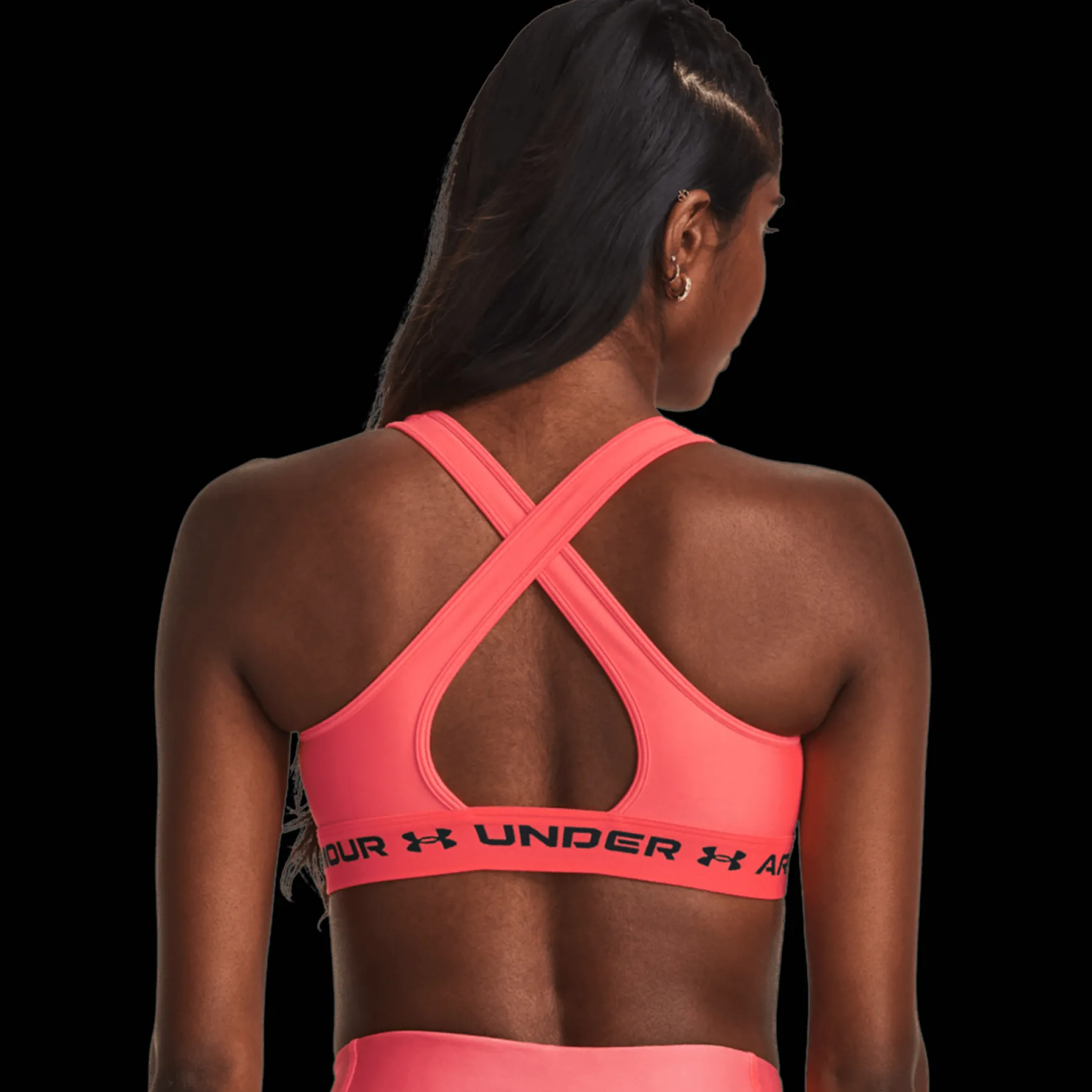 Crossback Mid Bra, Sport-Bh, Dam