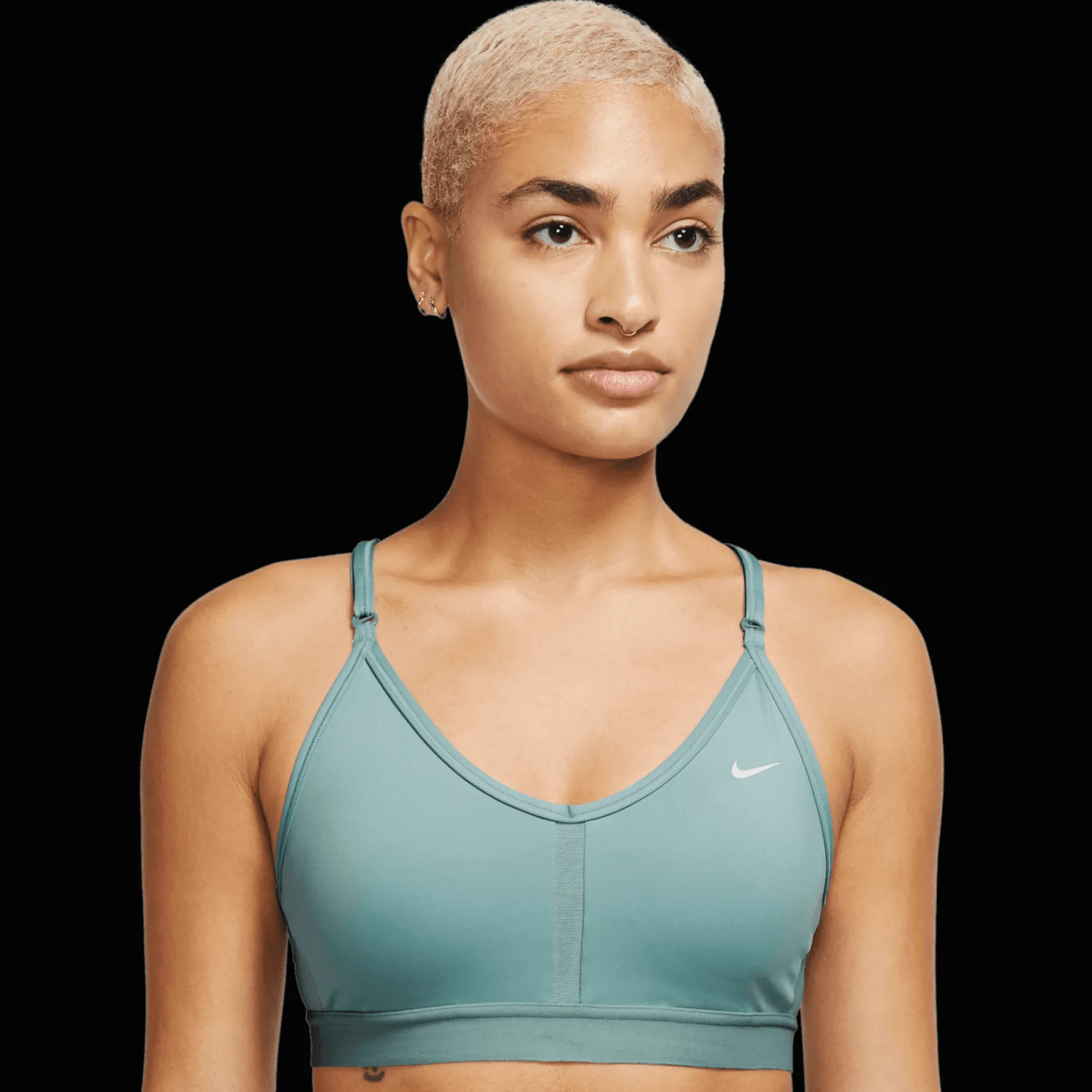 Dri-Fit Indy V-Neck Bra, Sport-Bh Dam
