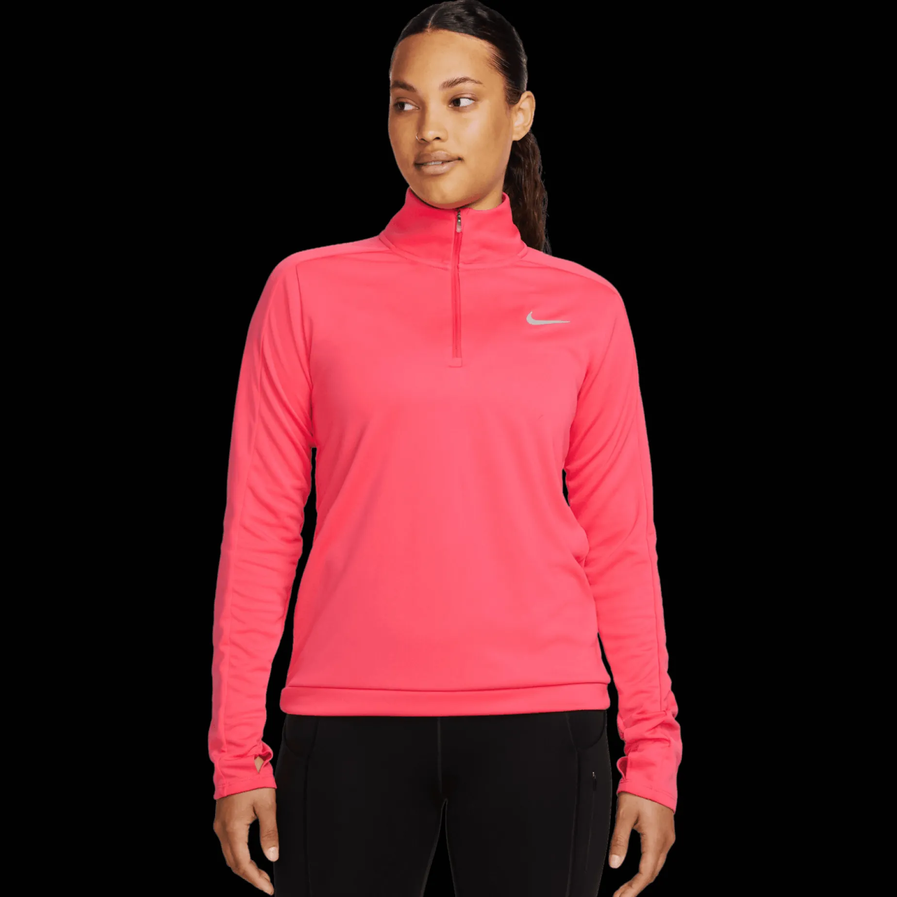 Dri-Fit Pacer Half-Zip, Traningstroja, Dam