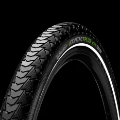 Econtact Plus Black/Black Reflex Wire 50-622, Elcykeldack, 50 Mm