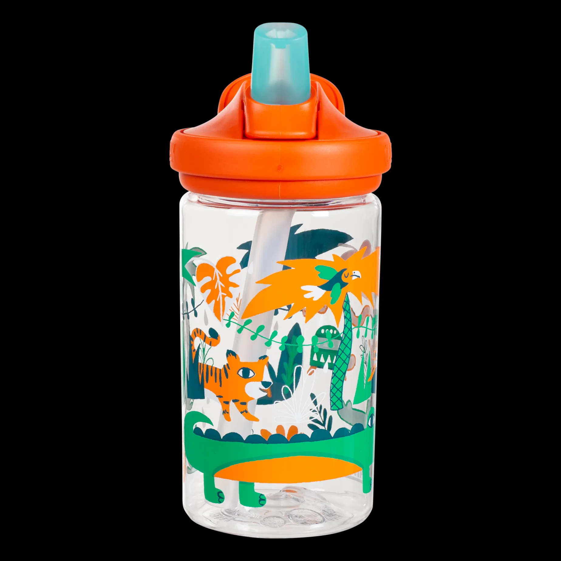 Eddy+ Kids 0,4L Jungle Animals, Dryckesflaska