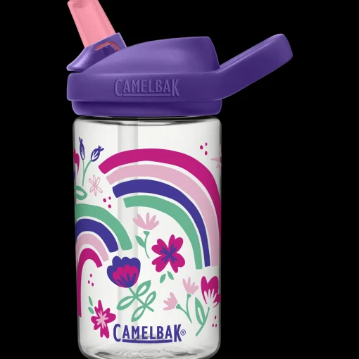 Eddy+ Kids 0,4L Rainbow, Dryckesflaska, Barn