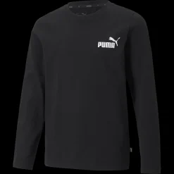 Essentials No. 1 Logo Long Sleeve Tee, Langarmad T-Shirt, Junior