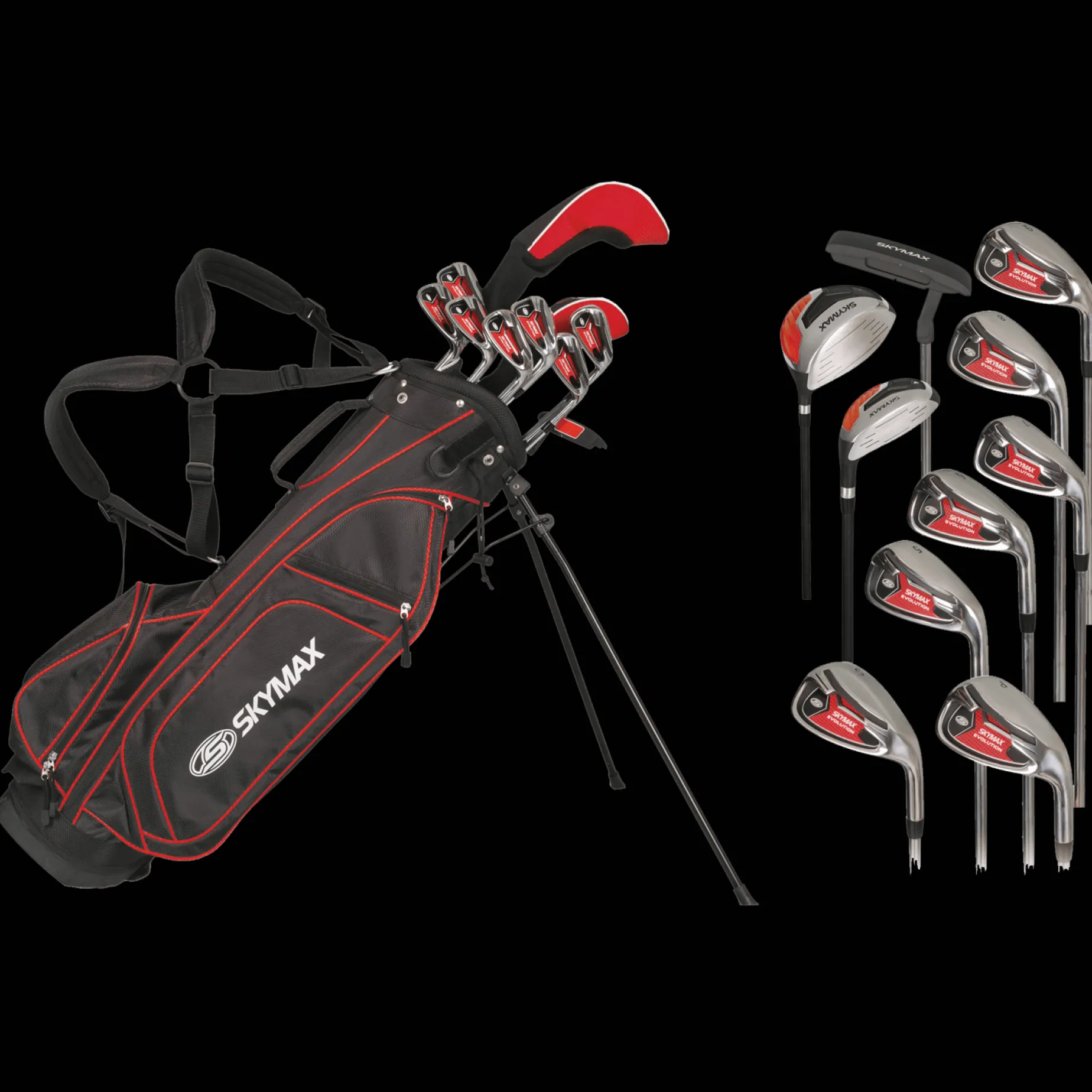 Evolution Full Set Right Hand, Golfset Herr