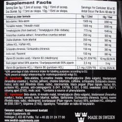 F#Cked Up Joker Edition 300G Strawberry, Kosttillskott
