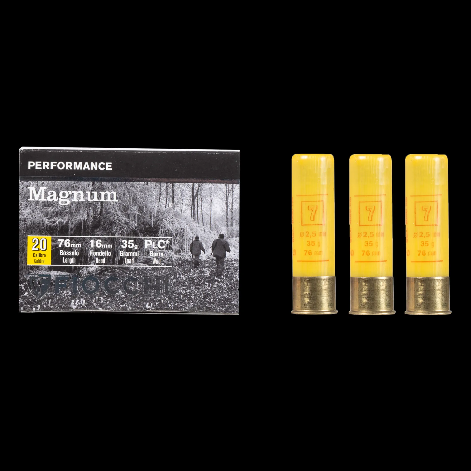 Fiocchi Magnum 20/76-7 35,5 Gram (9001004), Ammunition