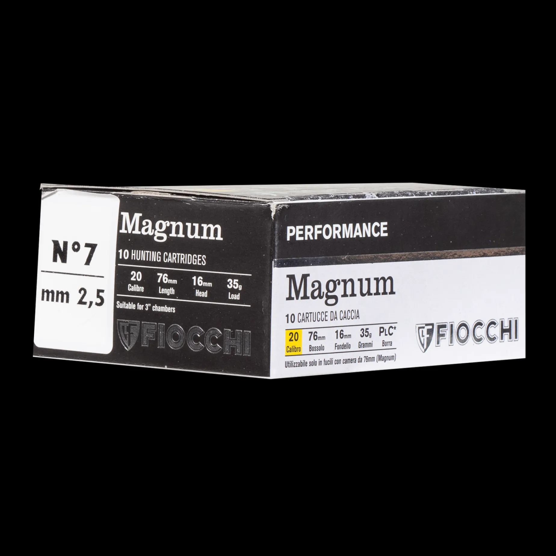 Fiocchi Magnum 20/76-7 35,5 Gram (9001004), Ammunition