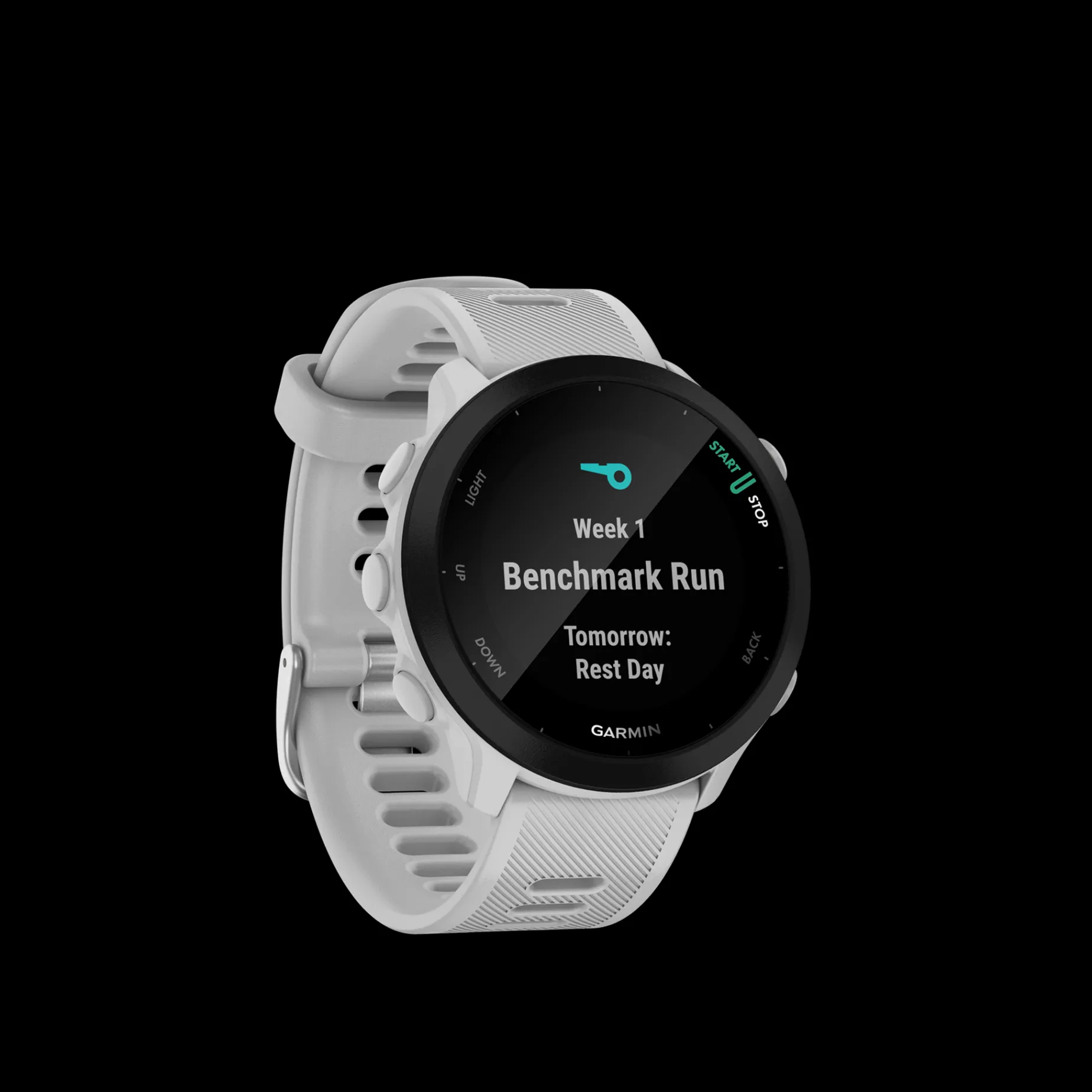 Forerunner 55, White, Gps-Loparklocka