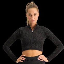 Formknit Seamless Cropped 1/4 Zip, Traningstopp Dam