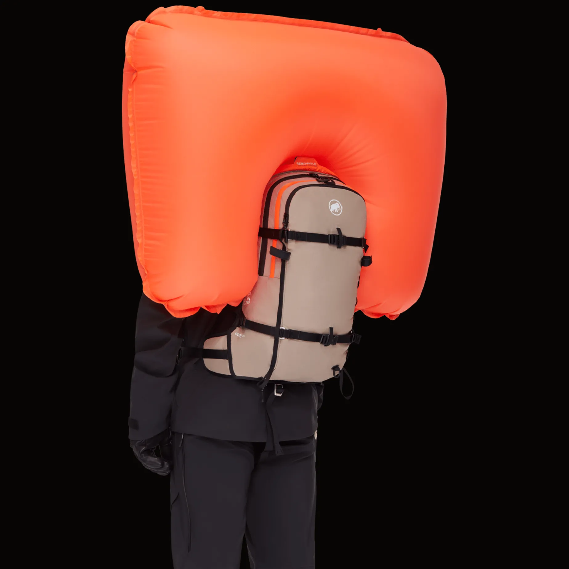 Free 22 Removable Airbag 3.0, Ryggsack, Unisex