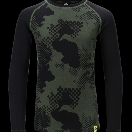 Freeride Merino Wool Crew, Ulltroja Junior