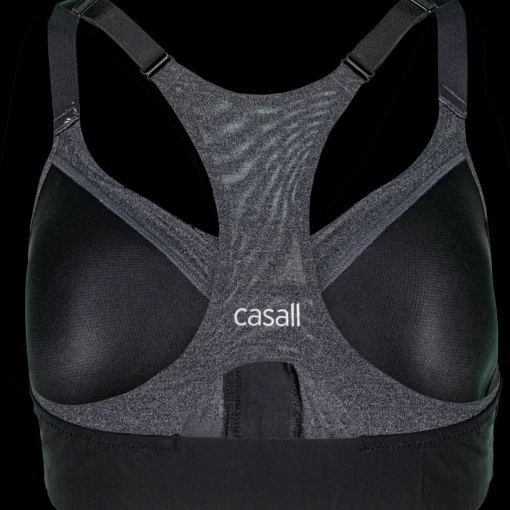 Front Zip Sports Bra, Sport-Bh, Dam
