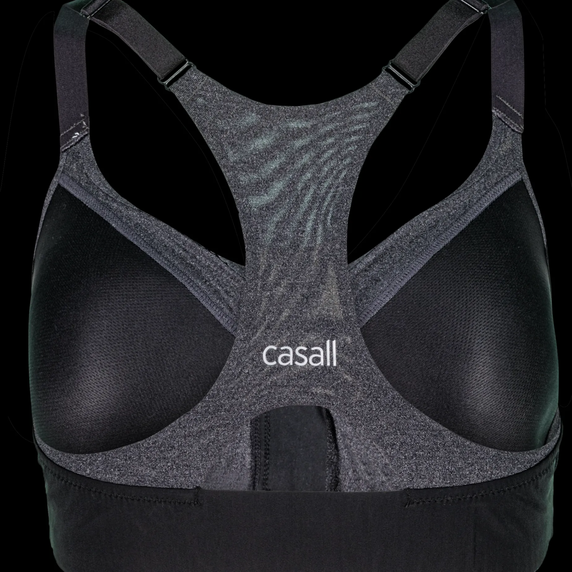 Front Zip Sports Bra, Sport-Bh, Dam