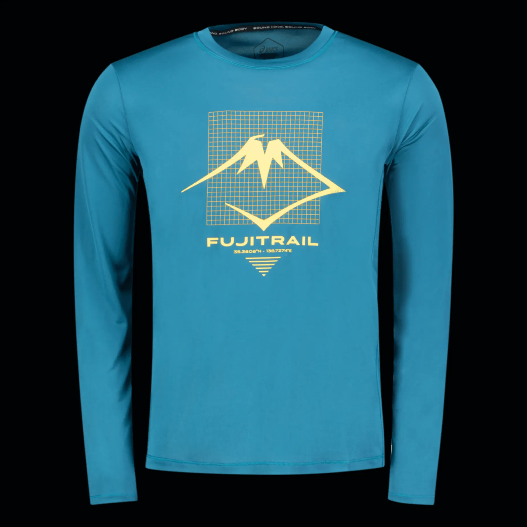 Fujitrail Logo Long Sleeve Top, Traningstroja Herr