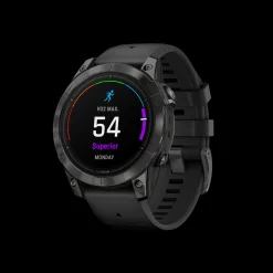 Garmin Epix Pro (Gen 2) Sapphire Edition 47Mm, Carbon Gray, Smartklocka Med Amoled-Skarm, Unisex