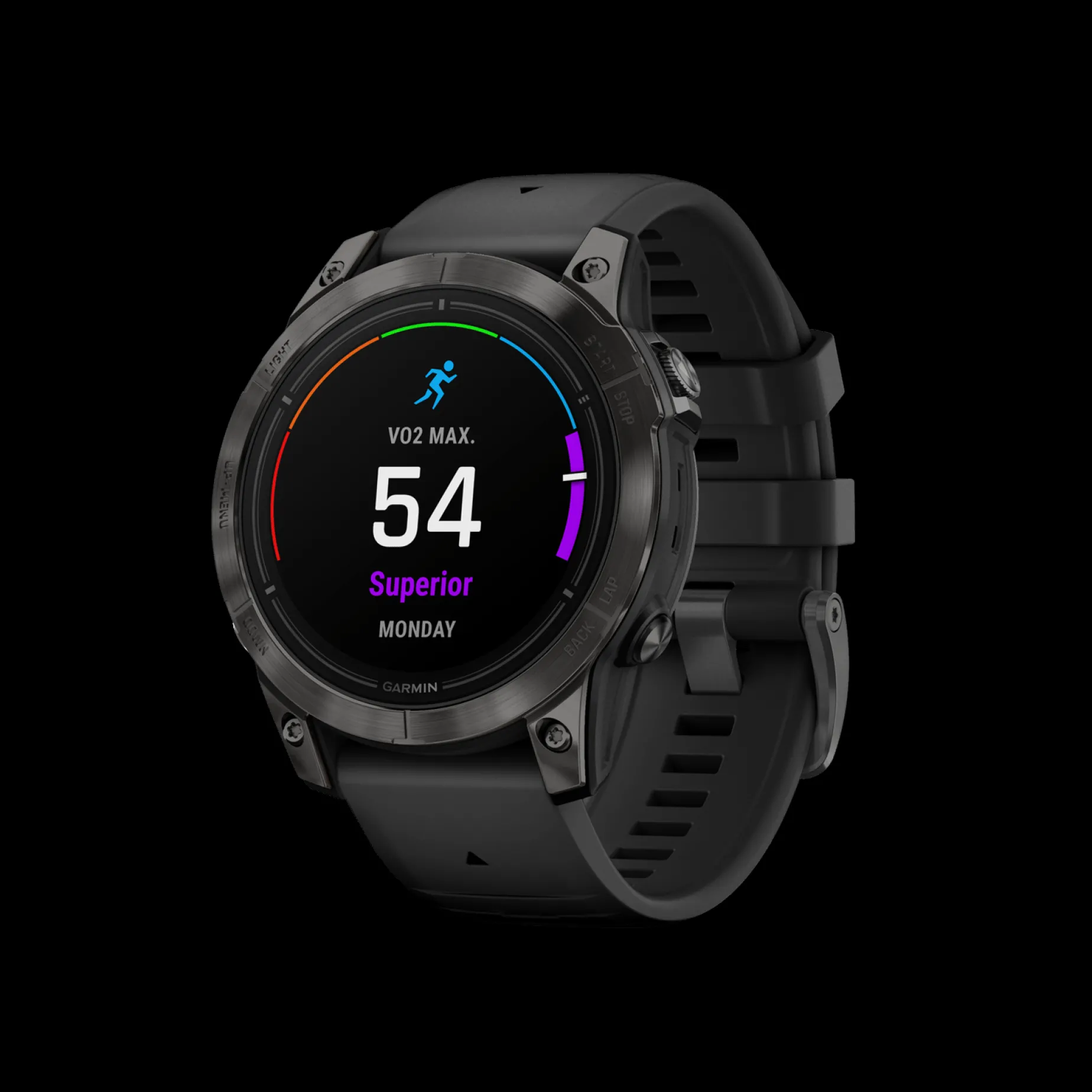 Garmin Epix Pro (Gen 2) Sapphire Edition 47Mm, Carbon Gray, Smartklocka Med Amoled-Skarm, Unisex