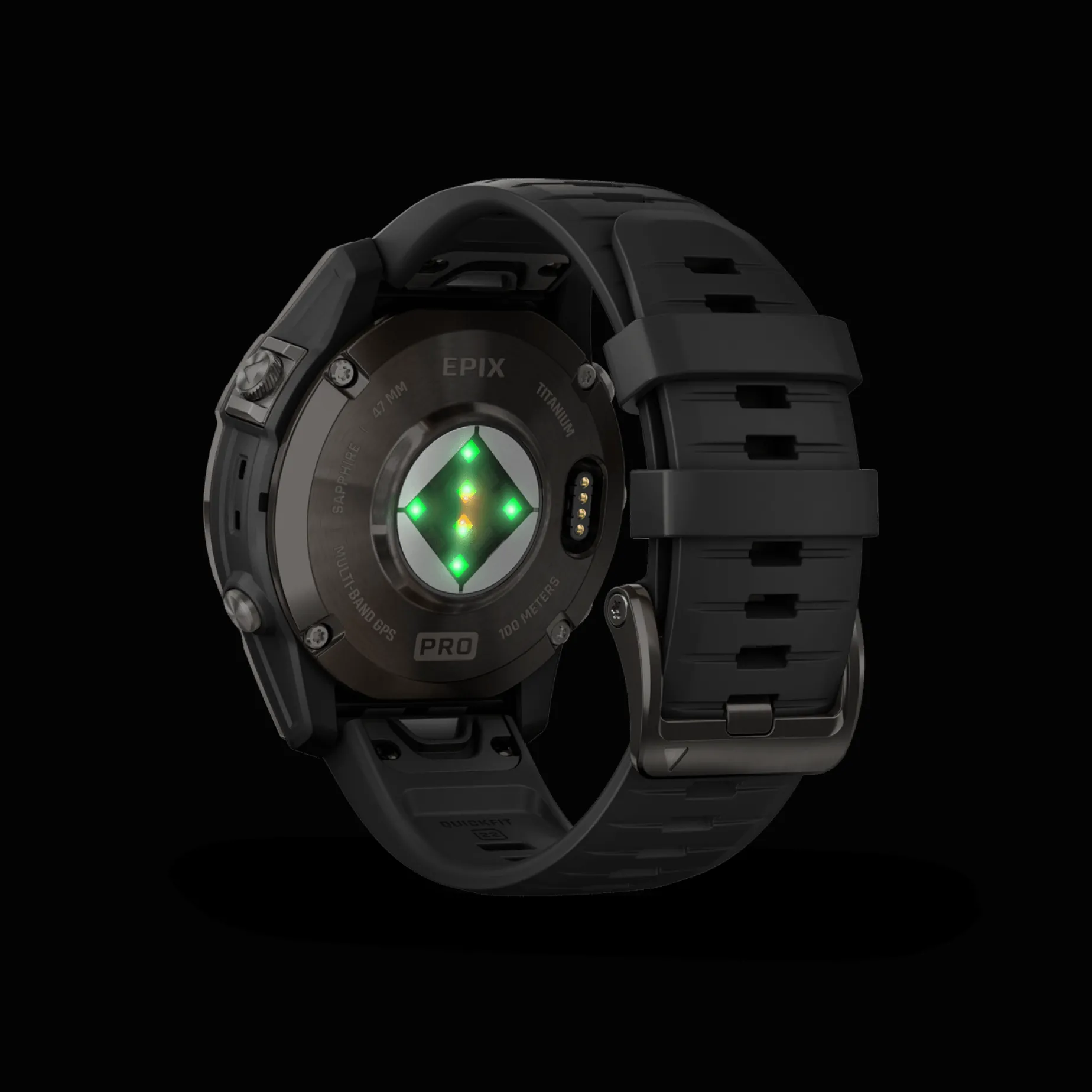 Garmin Epix Pro (Gen 2) Sapphire Edition 47Mm, Carbon Gray, Smartklocka Med Amoled-Skarm, Unisex