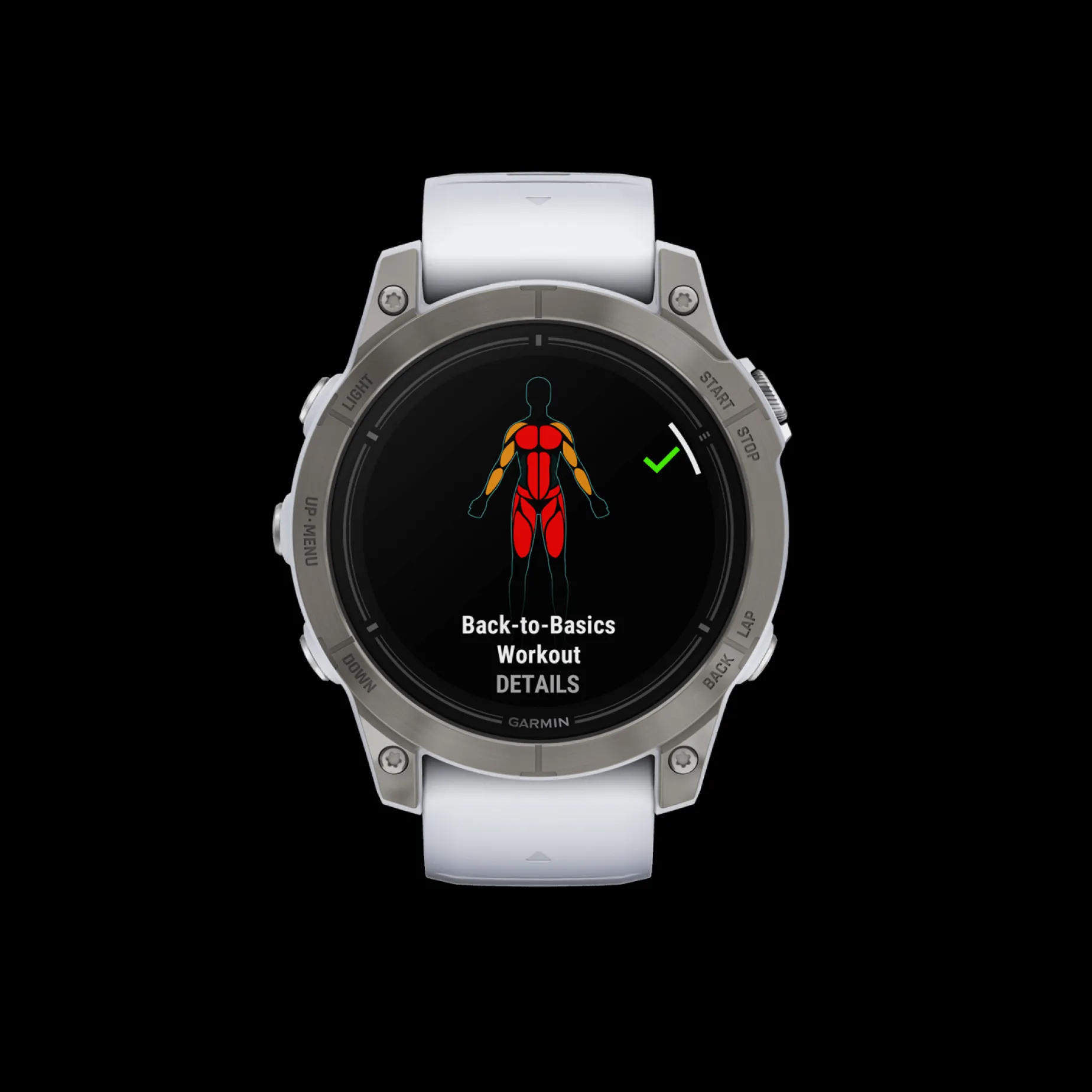 Garmin Epix Pro (Gen 2) Sapphire Edition 47Mm, Whitestone, Smartklocka Med Amoled-Skarm, Unisex