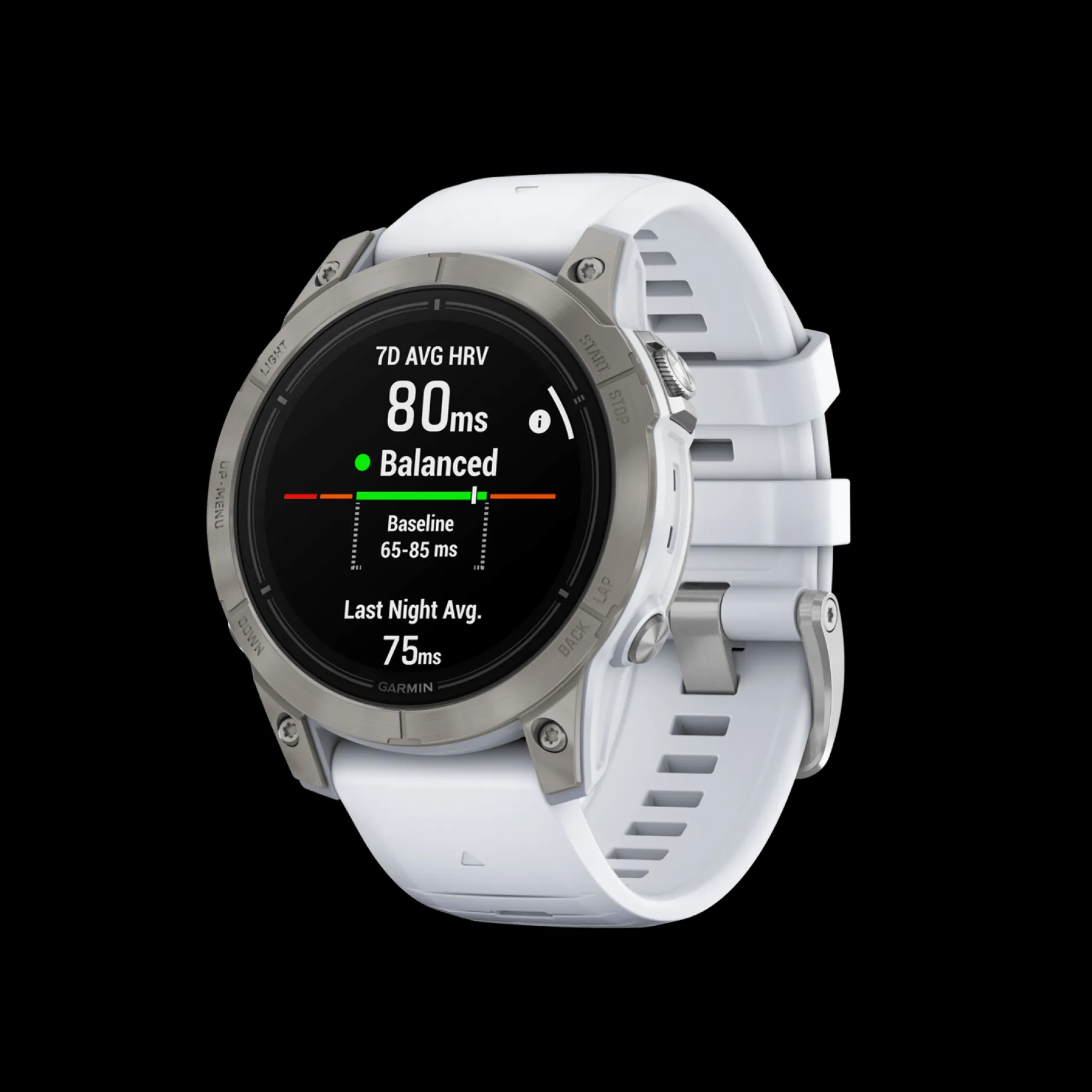 Garmin Epix Pro (Gen 2) Sapphire Edition 47Mm, Whitestone, Smartklocka Med Amoled-Skarm, Unisex