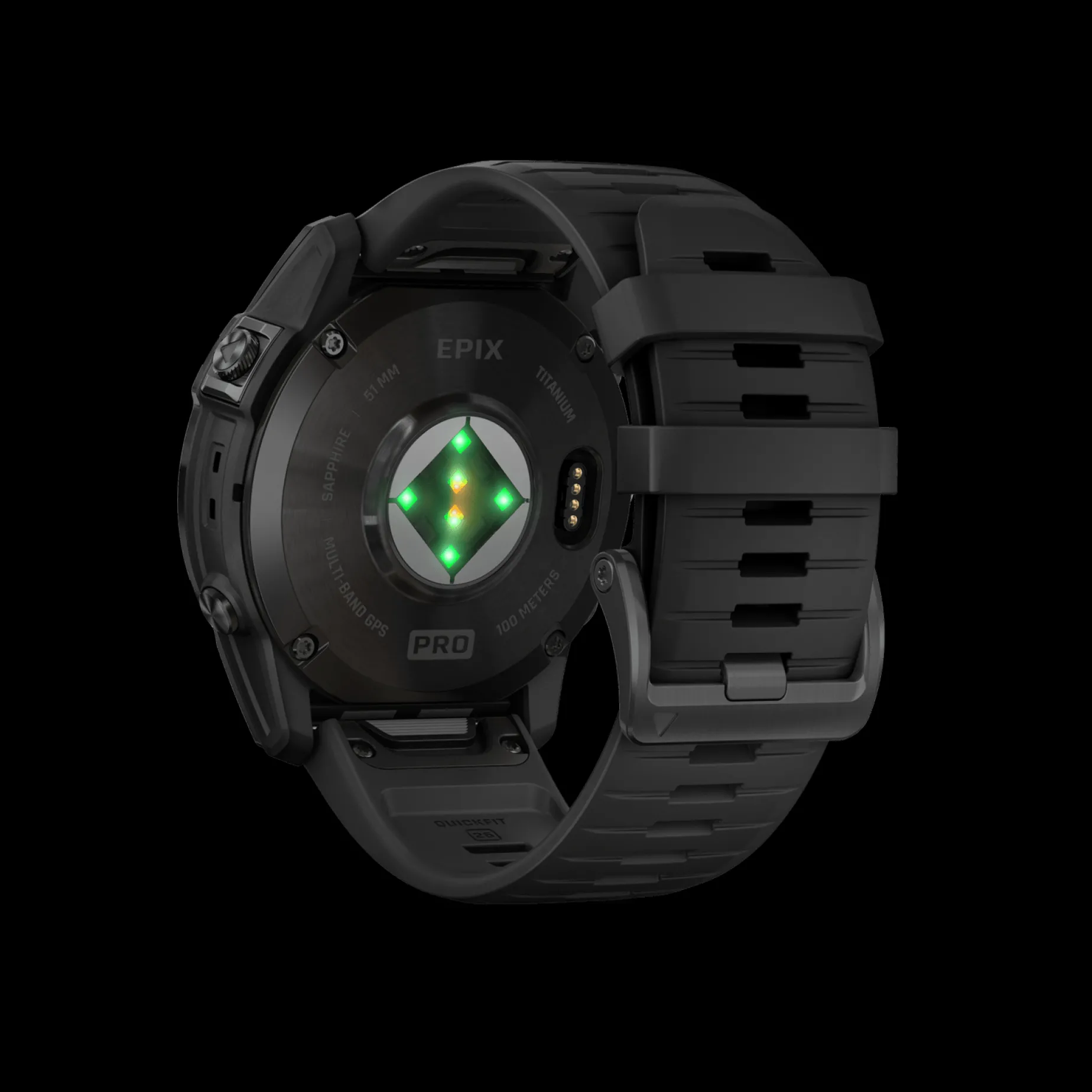 Garmin Epix Pro (Gen 2) Sapphire Edition 51Mm, Carbon Gray, Smartwatch Med Amoled-Display, Unisex