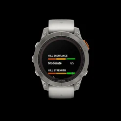 Garmin Fenix 7 Pro Sapphire Solar Edition, Fog Gray, Orange, Gps Smartklocka, Unisex