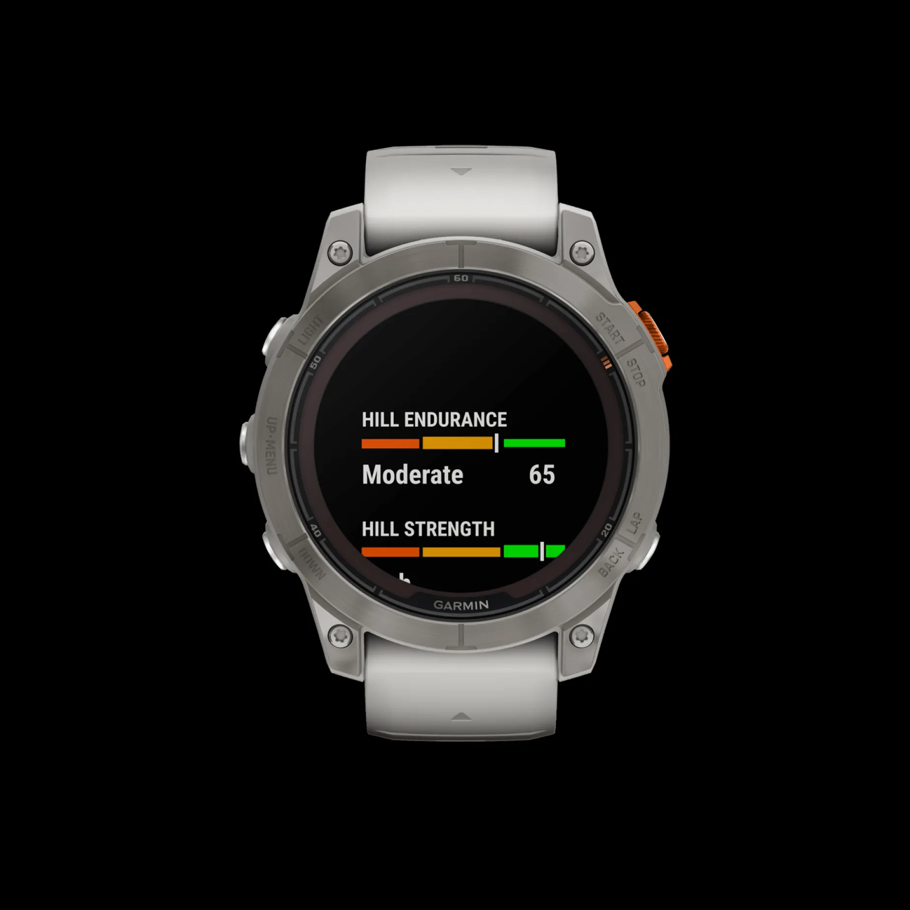 Garmin Fenix 7 Pro Sapphire Solar Edition, Fog Gray, Orange, Gps Smartklocka, Unisex