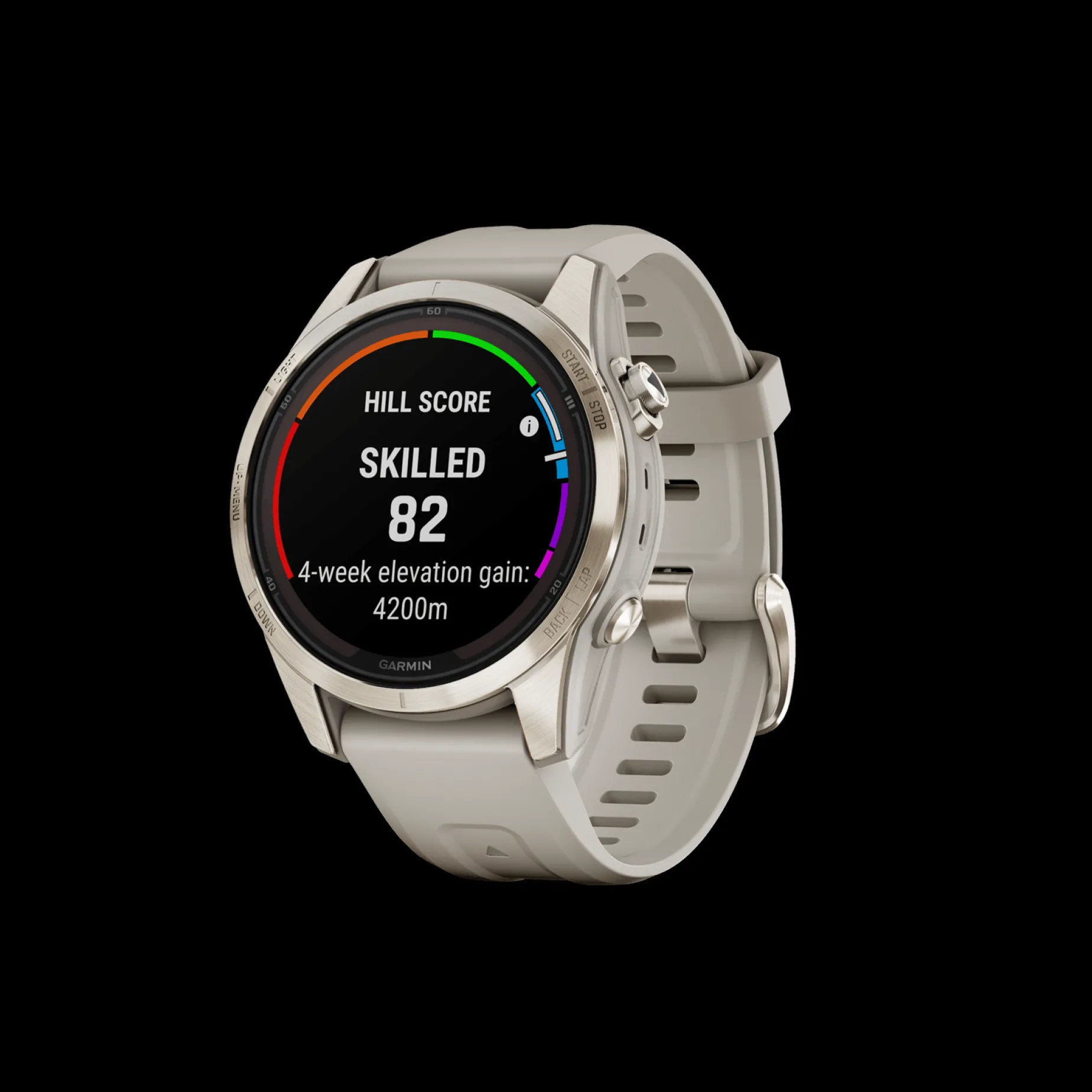 Garmin Fenix 7 Pro Sapphire Solar Edition, Soft Gold, Gps Smartklocka, Unisex
