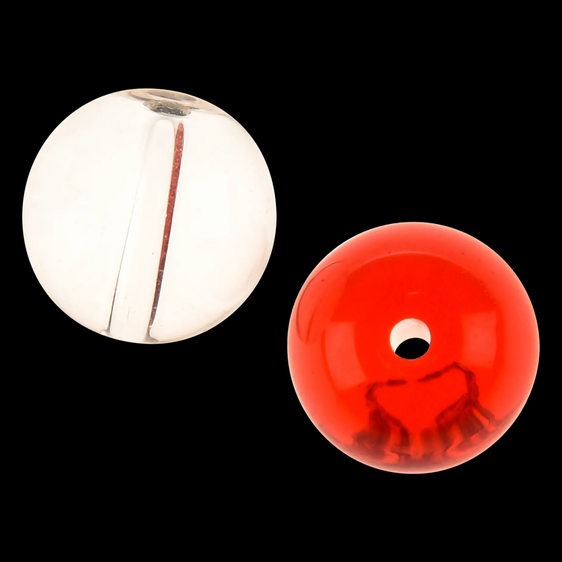 Glasparlor 8Mm, Rod/Klar Mix