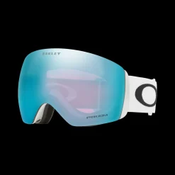 Goggles Flight Deck L Matte White /W Prizm Sapphire 22/23, Skidglasogon Unisex