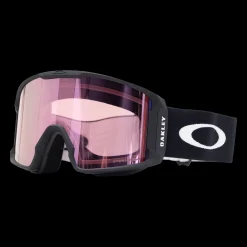 Goggles Line Miner L Matte Black /W Prizm Hi Pink 22/23, Skidglasogon Senior
